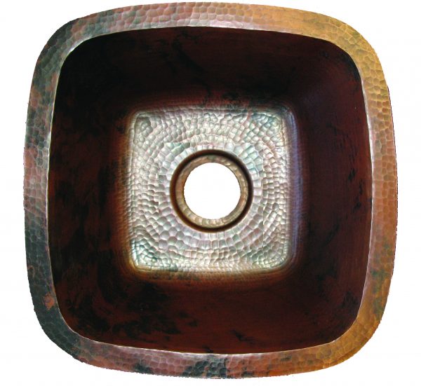 18″ SBV Copper Bar Sink – 18 guage