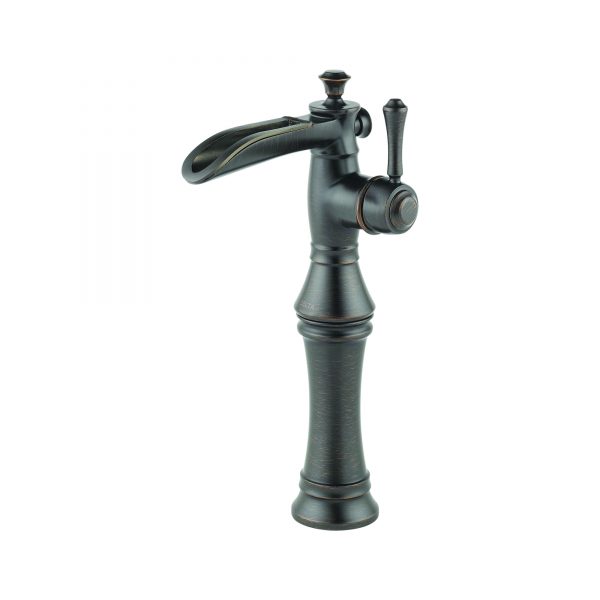 Single Handle with Channel Spout and Riser Venetian Bronze