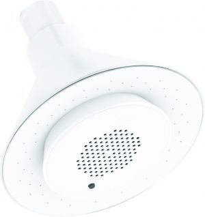 Kohler Moxie Showerhead with Single Function - White