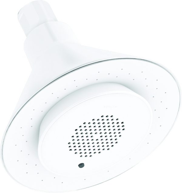 Kohler Moxie Showerhead with Single Function – White