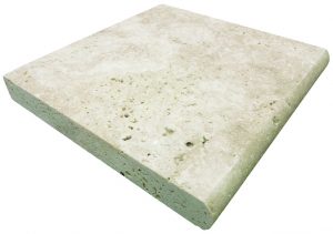 Ivory Travertine - Single Bullnose Coping