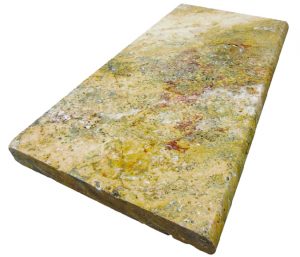 Yukon Travertine - Single Bullnose Coping