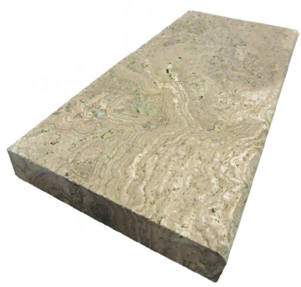 Noche Travertine – Tumbled Edge Coping