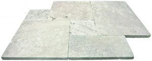 Ivory Tumbled Versailles Pattern Paver