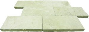 Ivory Travertine - Tumbled Paver