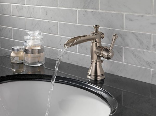 Single Handle with Channel Spout Brilliance Stainless