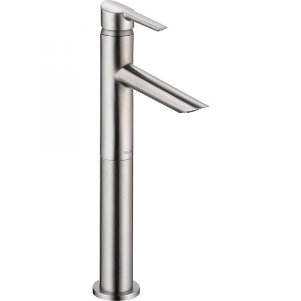 Compel Single Handle Centerset with Riser Brilliance Stainless