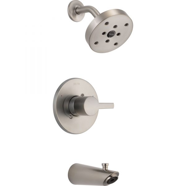 Compel Monitor 14 Series Tub and Shower Trim Brilliance Stainless